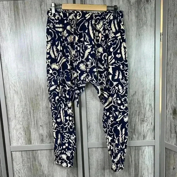 Hei Hei Harem Pants Womens Small Boho Hippie Pockets Elastic Waist Anthropologie - Picture 1 of 10